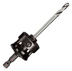 starrett xa10 quick-hitch arbor with carbide tipped pilot drill